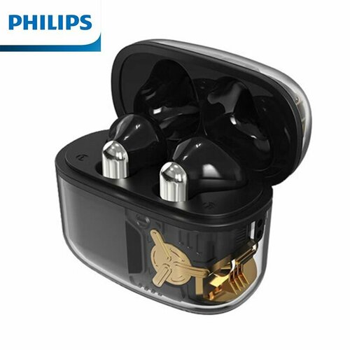Гарнитура Philips-TAT1168 true wireless Bluetooth с шумоподавлением -удобная в носке 24 часа автономной работы AI-микрофон для звонков в формате HD 559300₽