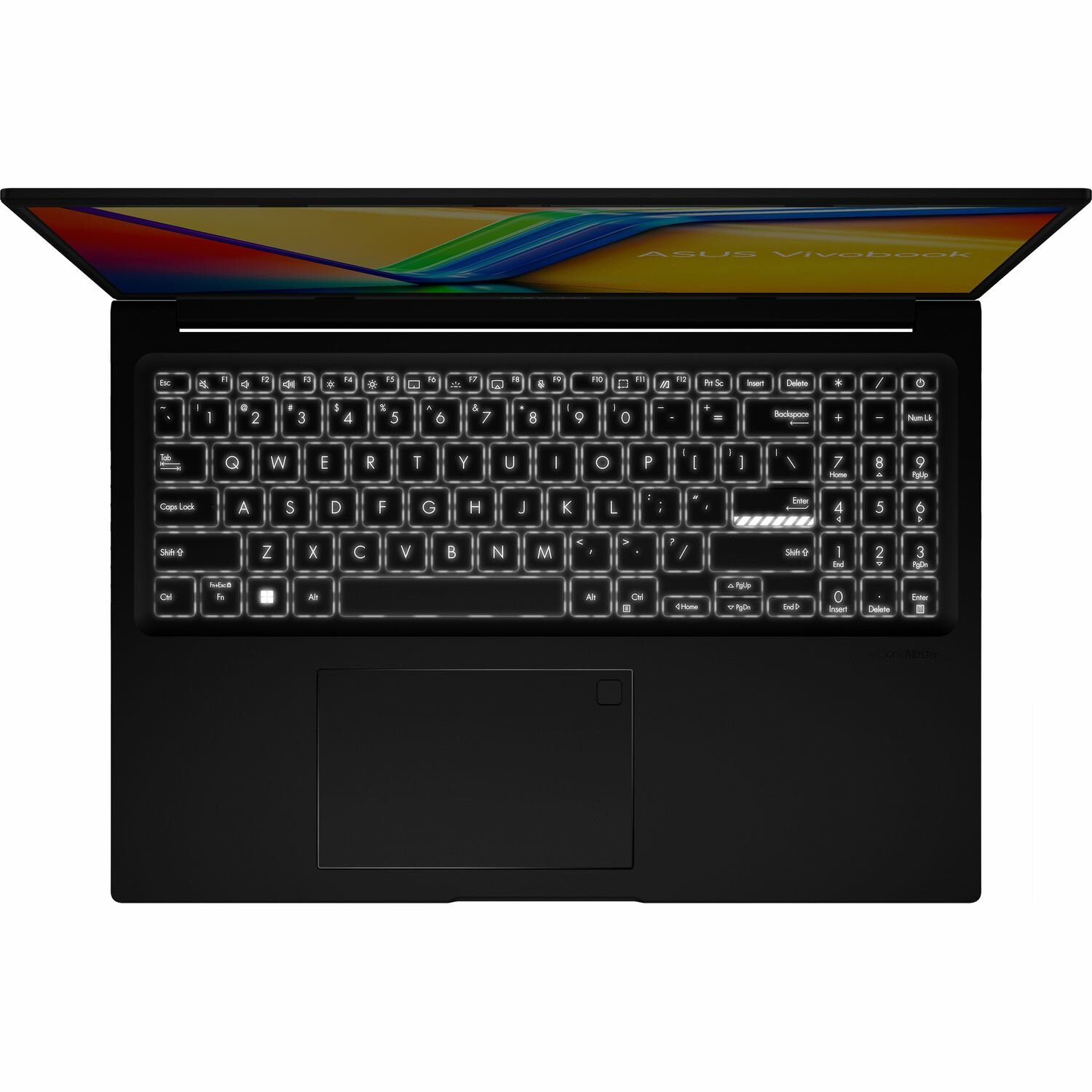 16" Ноутбук ASUS Vivobook 16X K3605VU-PL089, Intel Core i5-13500H (2.6 ГГц), RAM 16 ГБ, SSD 512 ГБ, NVIDIA GeForce RTX 4050 для ноутбуков (6 Гб), без ОС, (90NB11Z1-M003F0), черный, русская раскладка