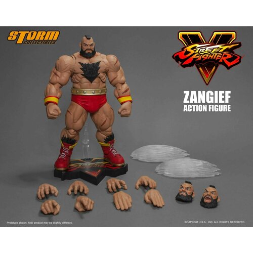 Фигурка Зангиев - Стрит Файтер 5. Zangief - Street Fighter 5. Storm Collectibles