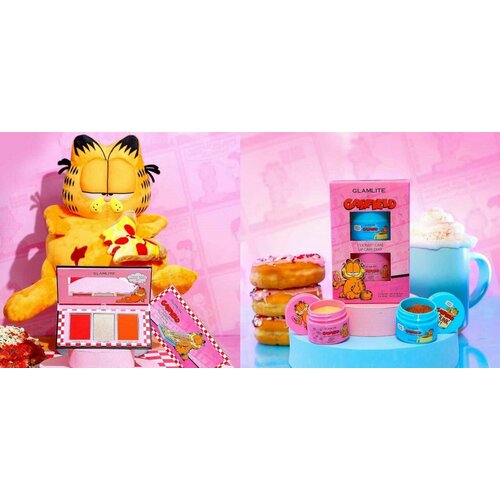 Набор декоративной косметики Garfield x Glamlite