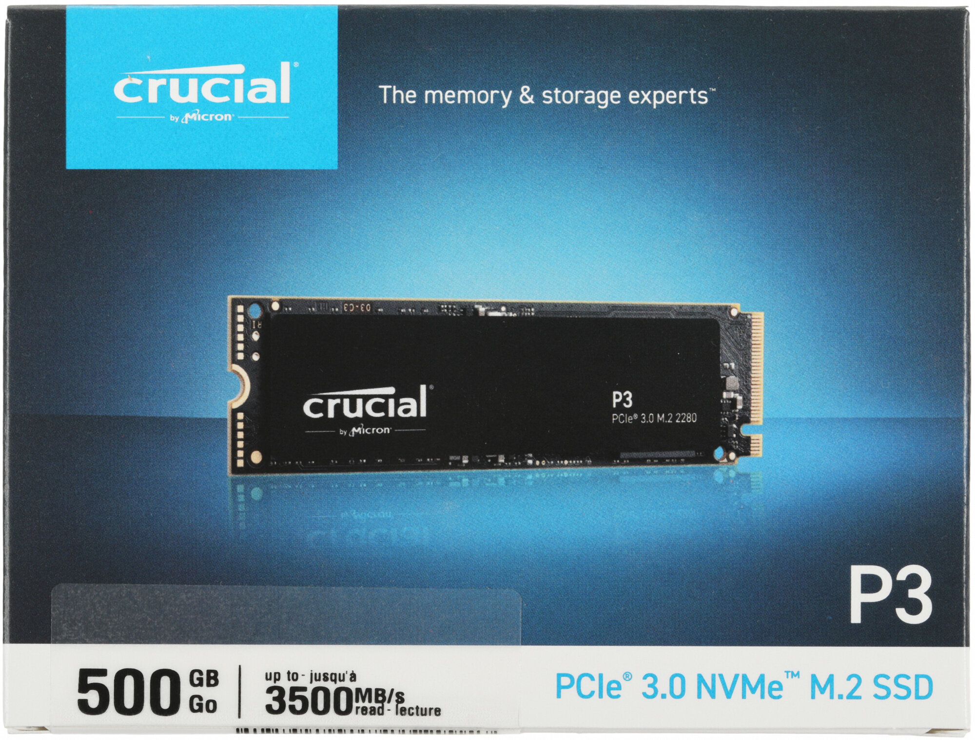 Накопитель SSD Crucial P3 500Gb (CT500P3SSD8) - фото №20