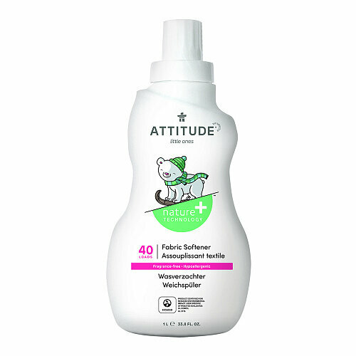 Attitude Смягчитель для стирки Baby гипоаллергенный без запаха 40 стирок 1040 мл 3301₽