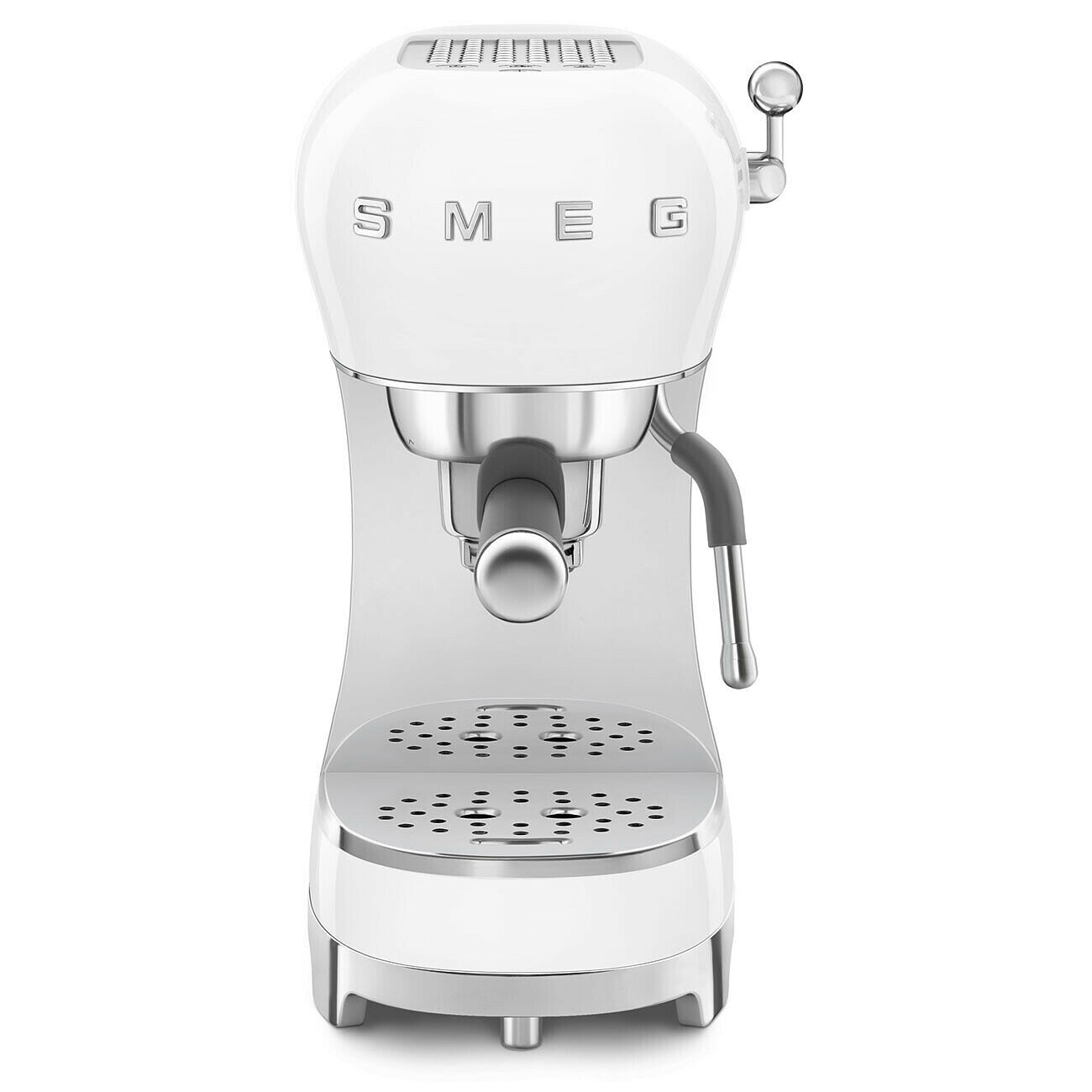 Кофеварка рожковая Smeg ECF02WHEU, белый