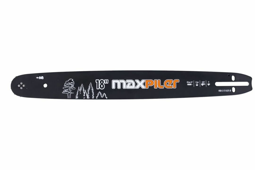 Шина MXGB-1,5-72-0,325-18 сварная MAXPILER 18" 72 зуба — фото 1
