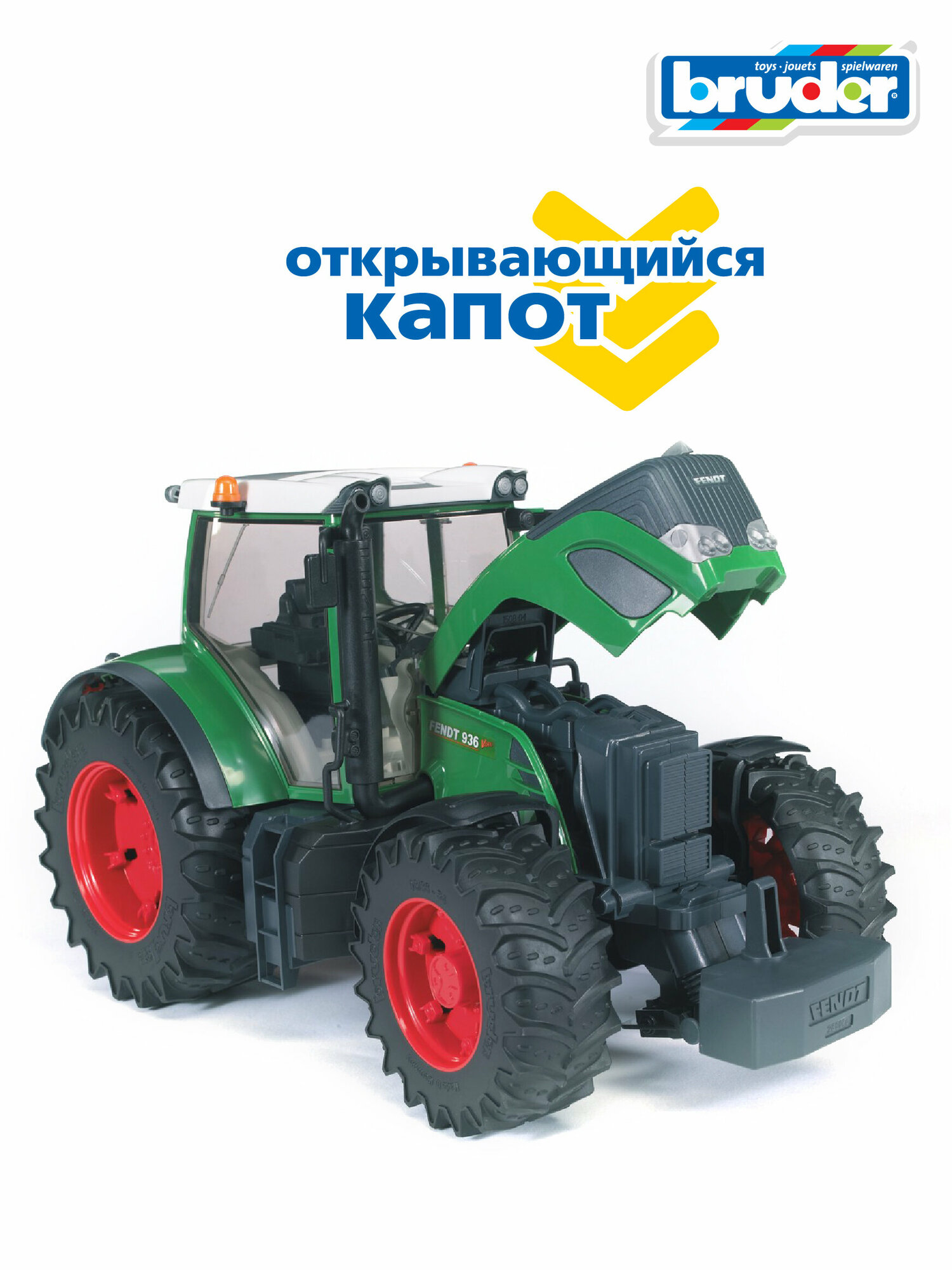 Трактор Bruder Fendt 936 Vario Bruder - фото №11