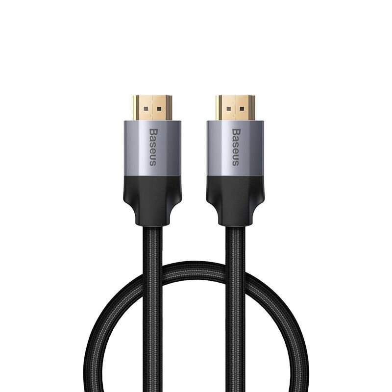 Кабель HDMI BASEUS Enjoyment Series, 4KHD - 4KHD, 0,5 м, черный