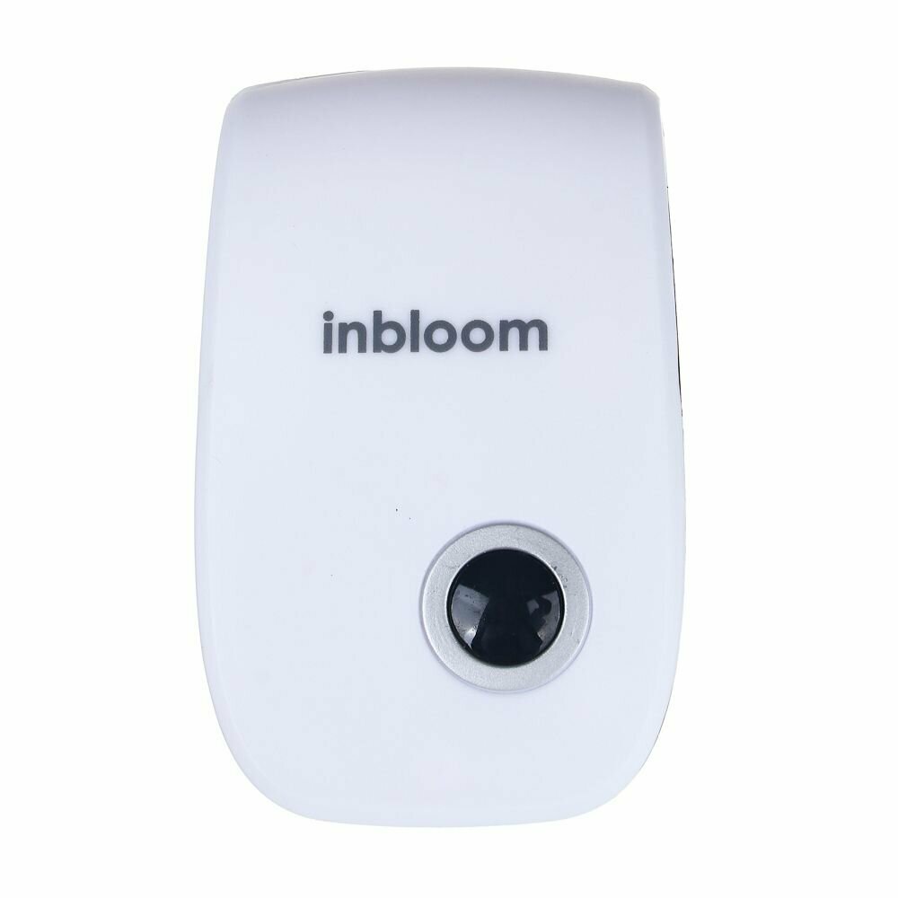 INBLOOM Отпугиватель ультразвуковой 85х55х30мм, АС90-220V, 50Hz, 5W, 15-22м2, ABS