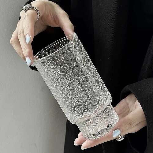 Стакан стеклянный винтажный 340 мл Chasha 600₽