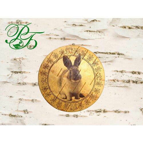 Подставка под горячее из бересты, 