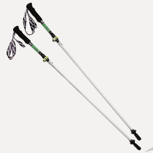 Изображение товара Палки трекинговые BTrace Ultra, зеленый, черный, 130 см
