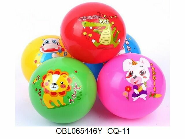 Мячи пластизоль 23 см 5 цветов (цена за пакет 10 шт)CQ-11