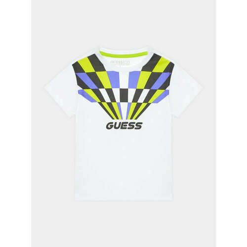 Футболка GUESS, размер 6Y [METY], белый