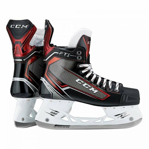 Коньки хоккейные CCM Jetspeed FT1 JR, 4D нагрудник хоккейный ccm jetspeed ft1 jr m