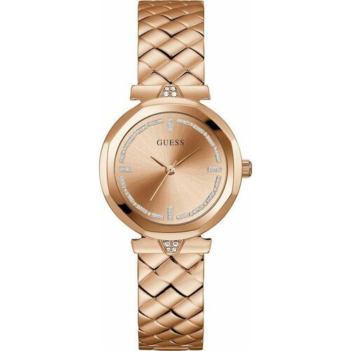 Наручные часы GUESS, розовое золото часы guess w18534l2