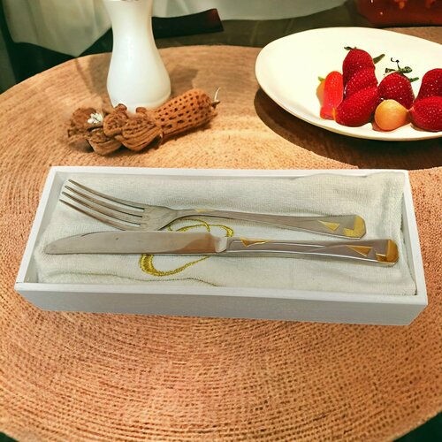 Лоток для подачи столовых приборов, цвет белый