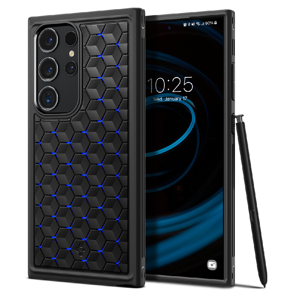 Чехол SPIGEN для Galaxy S24 Ultra - Cryo Armor - Синий - ACS07290