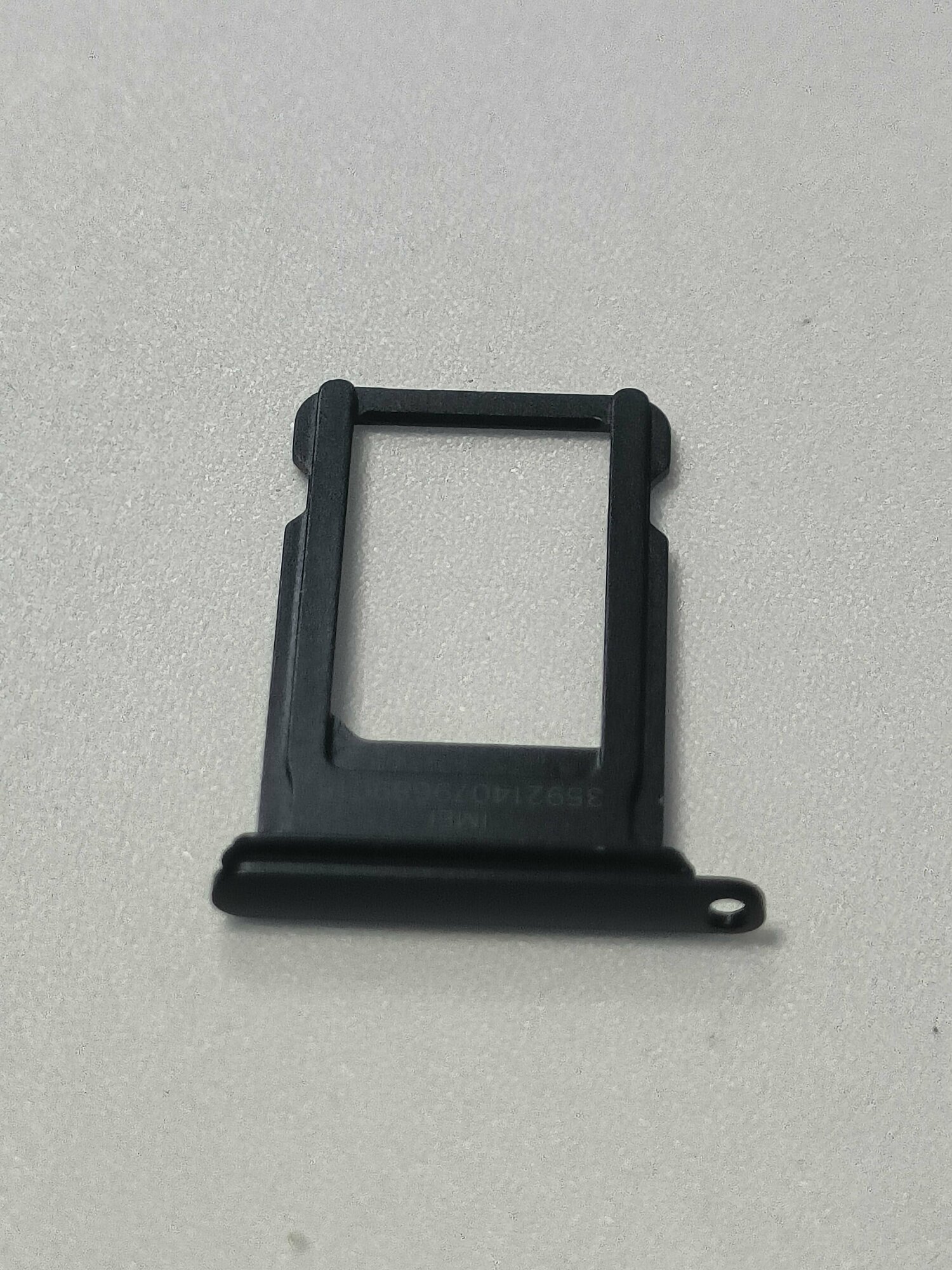 Сим лоток для iphone 7 черный — фото 1