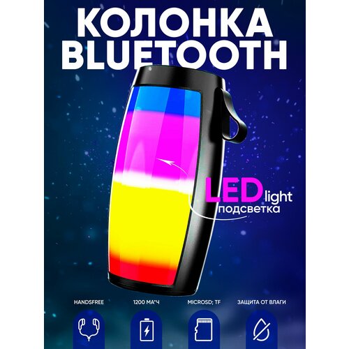 Беспроводная портативная колонка ZQS-1202 5WLEDTF 75000₽