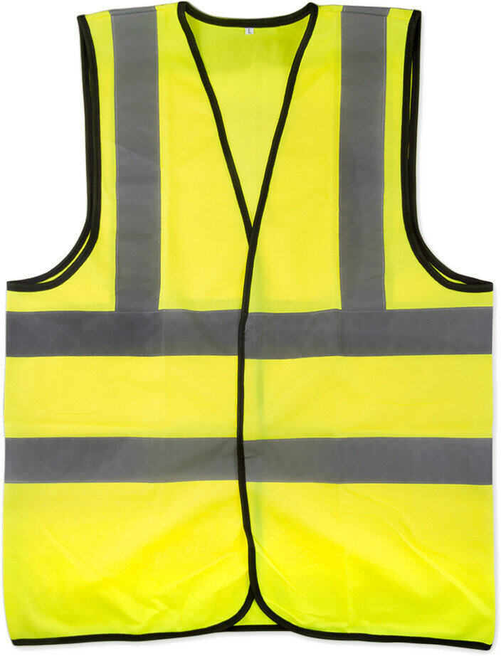 Жилет аварийный сигнальный со светоотражающими элементами размер L желтый ARNEZI A1101004