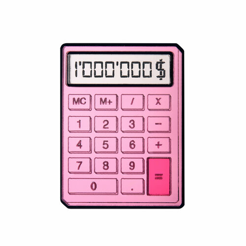 Брошь MONOLAMA розовый 1083₽