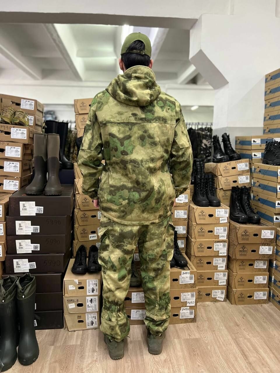 Костюм горка 6 флис лайт МОХ — фото 1