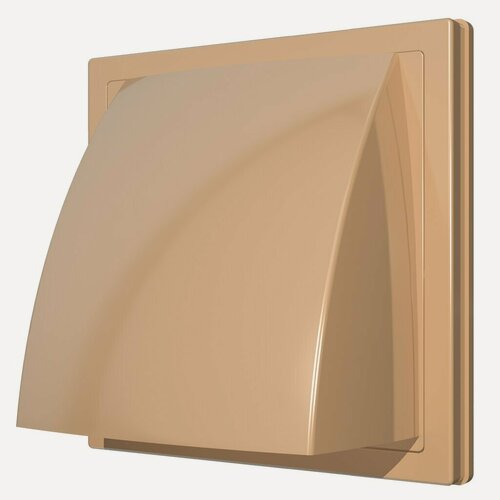 Изображение товара Выход стенной пластик, вентиляционный, установочный диаметр 100 мм, с обратным клапаном, бежевый, ERA, 1515К10ФВ