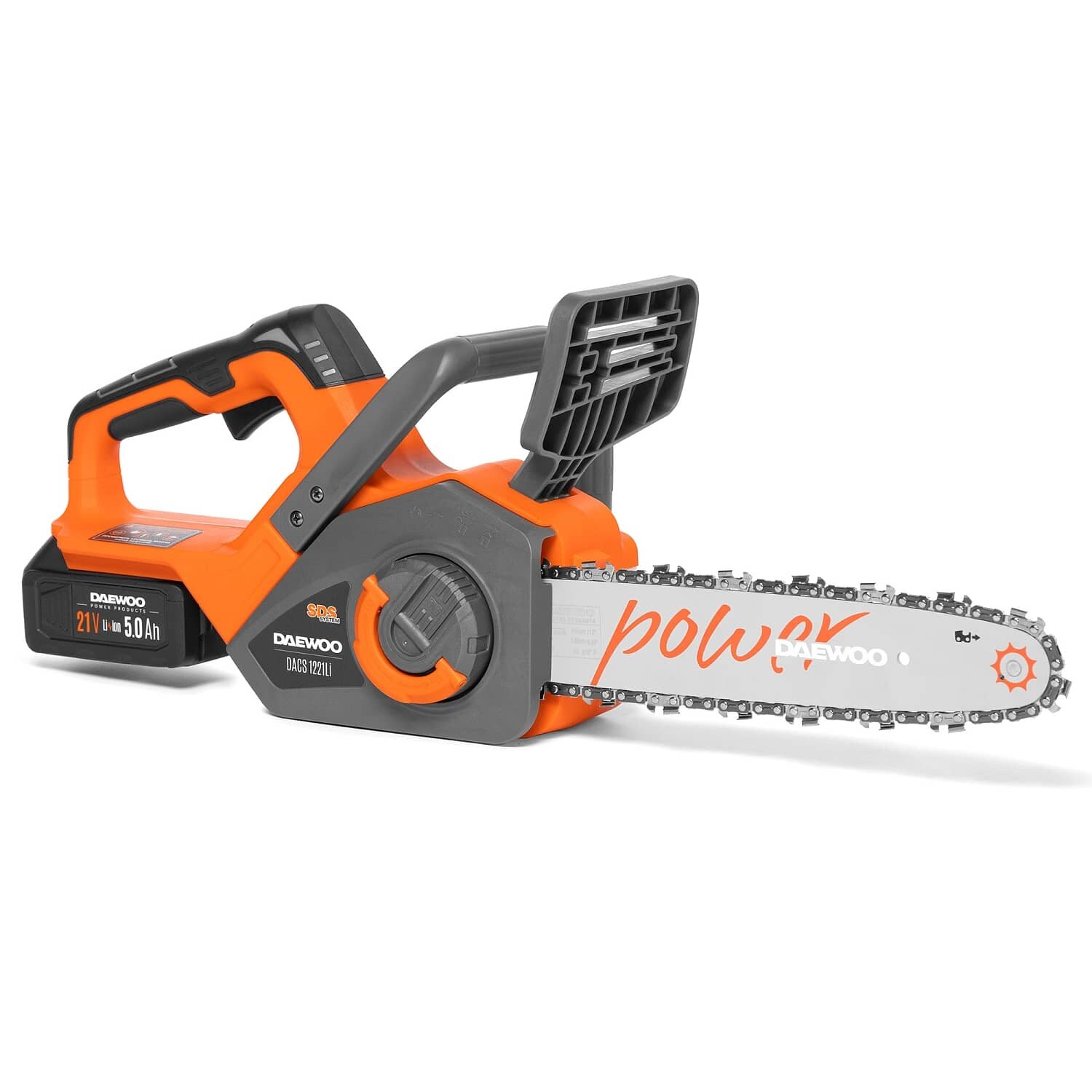 Обзор: Аккумуляторная пила DAEWOO DACS 1221Li SET c АКБ 5 Ач и ЗУ