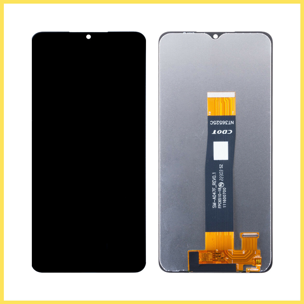 Дисплей (экран) для Samsung Galaxy A04s A047F в сборе с тачскрином Черный