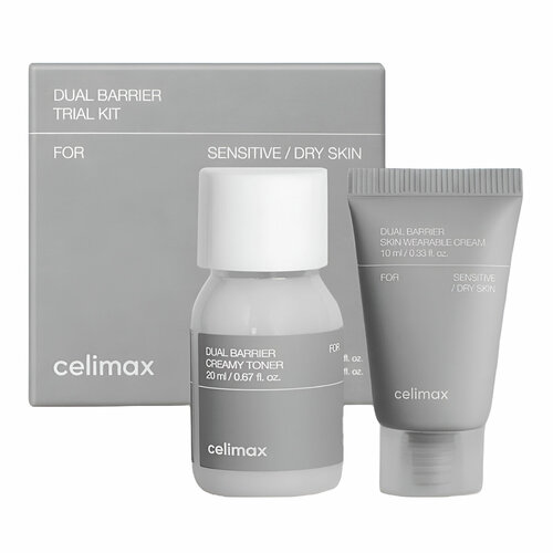 Набор миниатюр с церамидами для ухода за кожей Celimax Dual Barrier Trial Kit 1575₽