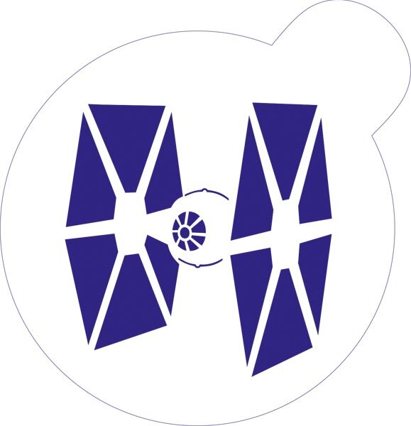 Трафарет для мастики/марципана Звездн. войны9 М044 (Набор из 6 шт.)