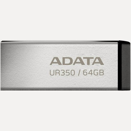Изображение товара USB накопитель ADATA 64GB UR350 USB 3.2 Gen1, UR350-64G-RSR/BK