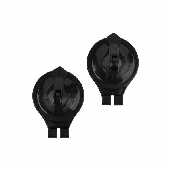 Крепление Sakura Air-lock, 2 шт, 80х20х40 мм, BL, черное