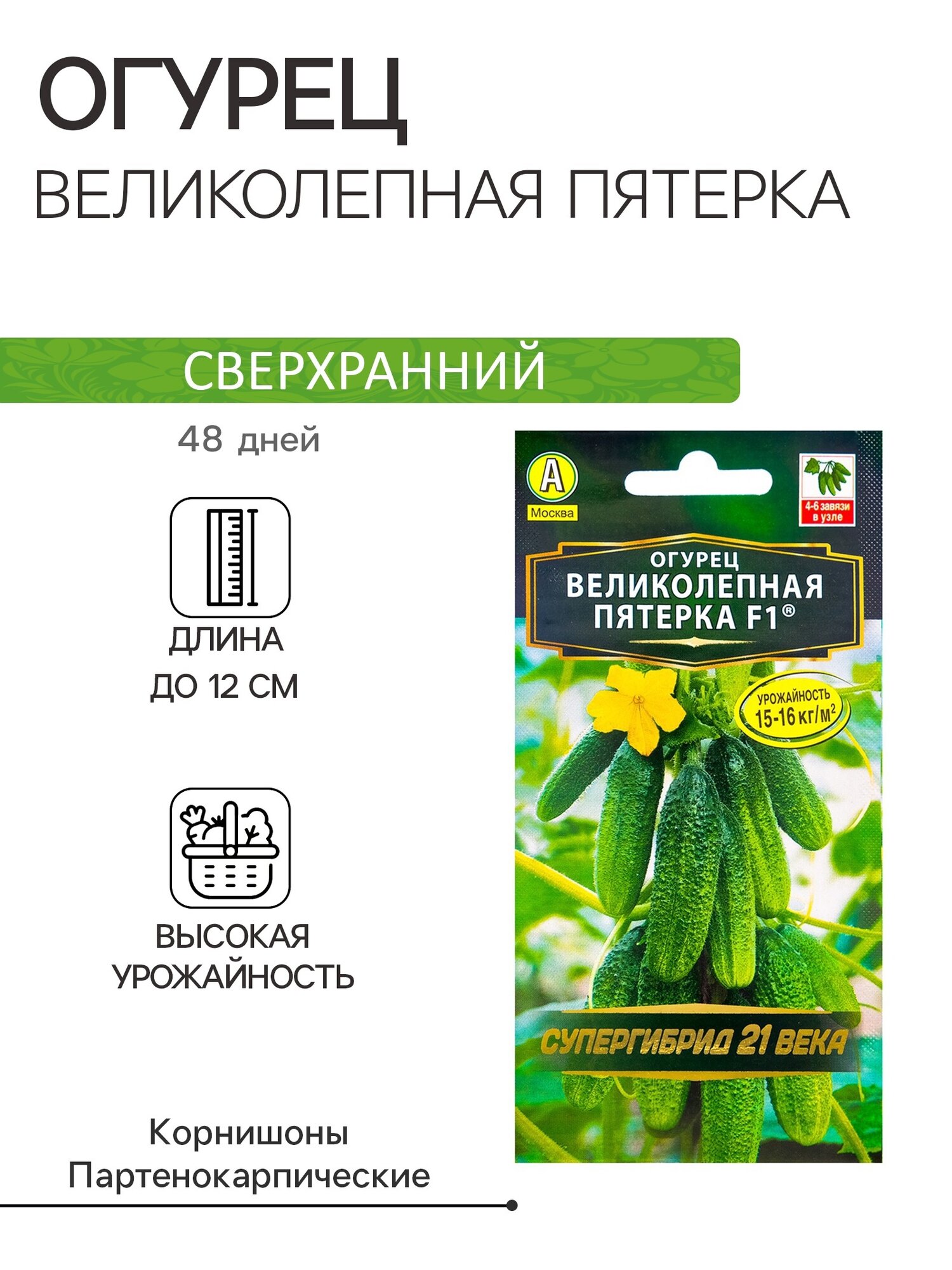 Семена огурца 