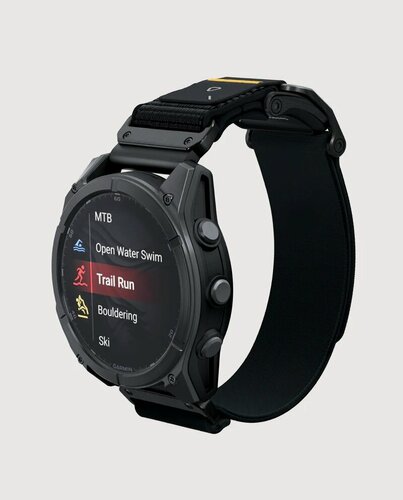 Изображение товара Ремешок для Garmin, Aulumu C11, с черной застежкой 22 мм нейлон