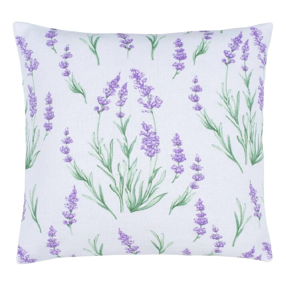 Guten Morgen Наволочка декоративная на молнии  Рогожка Лаванда (40x40 см) НДр-Лв-40-40