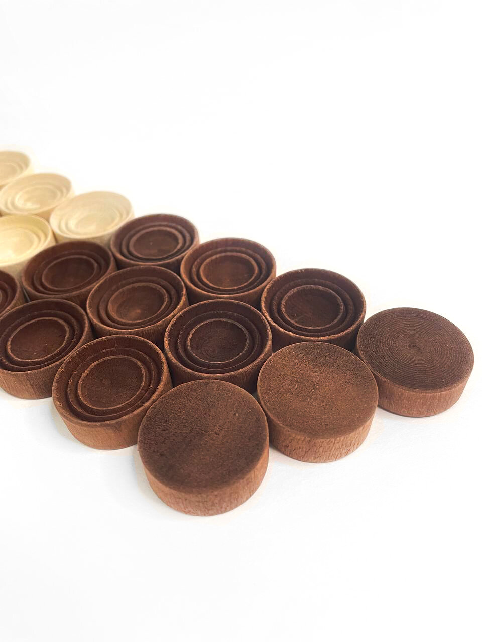 Шашки Кировские деревянные (без доски) — фото 1