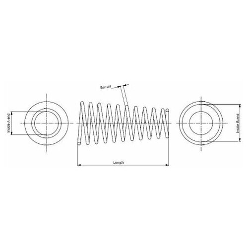 фото Пружина подвески monroe sp3058 для toyota starlet
