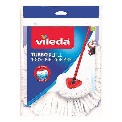 Насадка для швабры Vileda Turbo 2 в 1 