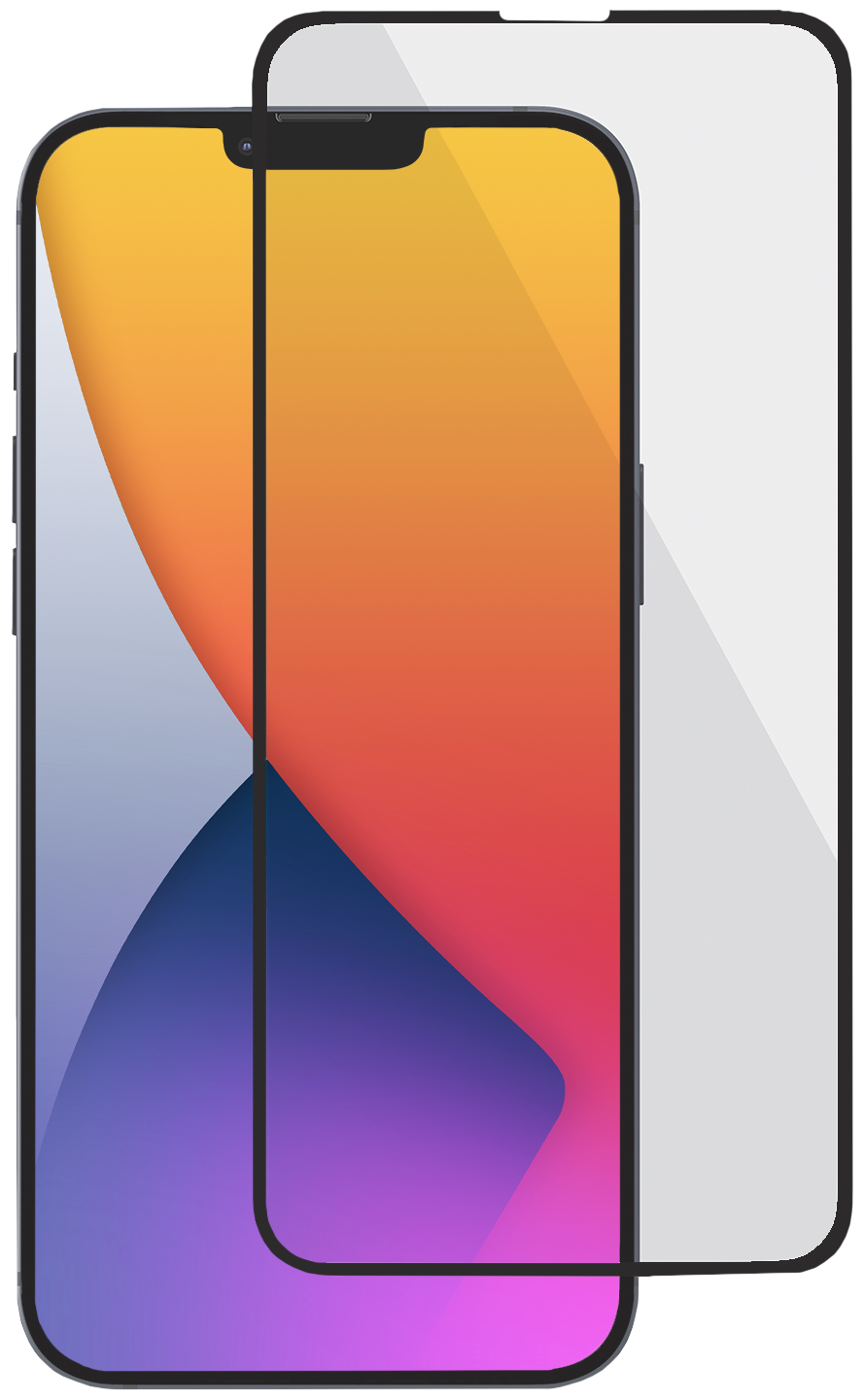 Защитное стекло для экрана UBEAR Extreme 3D для Apple iPhone 13 mini 60 х 128 мм, 1 шт, черный [gl121bl03a3d54-i21] - фото №1