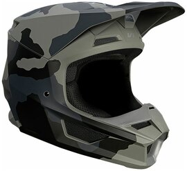 Мотошлем Fox V1 Trev Helmet Black Camo 2021 XL