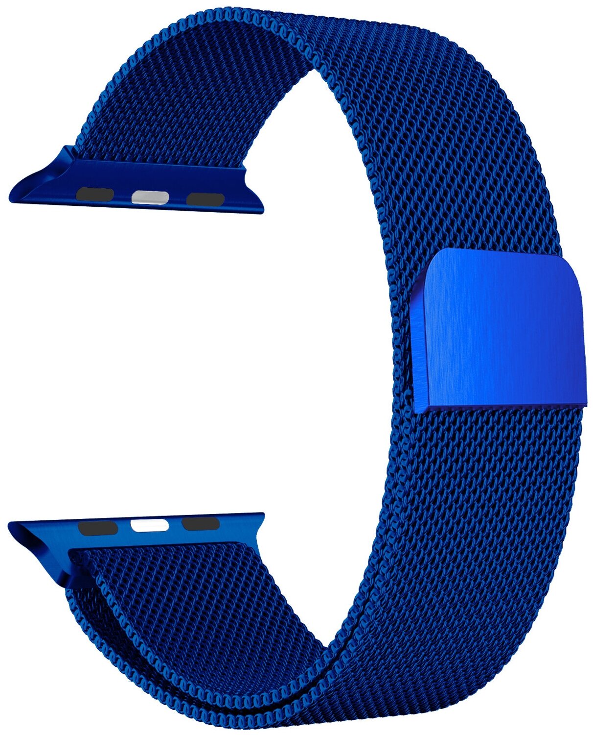 Ремешок Milanese Loop Stainless Steel для Apple Watch 42/44/45 mm Синий