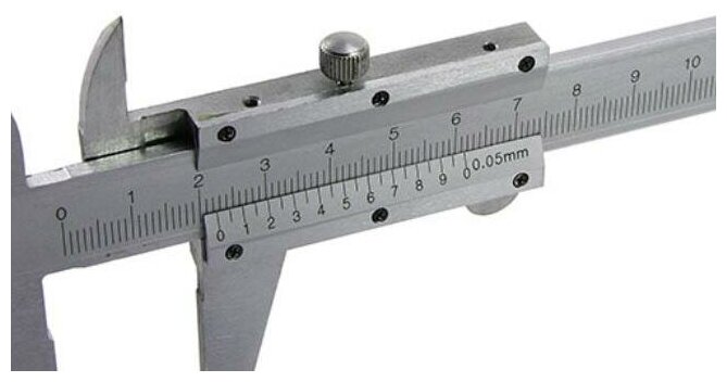 Нониусный штангенциркуль КАЛИБРОН 70450 250 мм, 0.05 мм - фотография № 2
