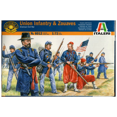 6012ИТ Солдатики Union Infantry (American Civil War)
