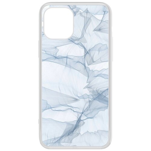 Чехол-накладка Krutoff Clear Case Абстракт 10 для iPhone 12/12 Pro чехол накладка krutoff clear case витраж 2 для iphone 12 12 pro