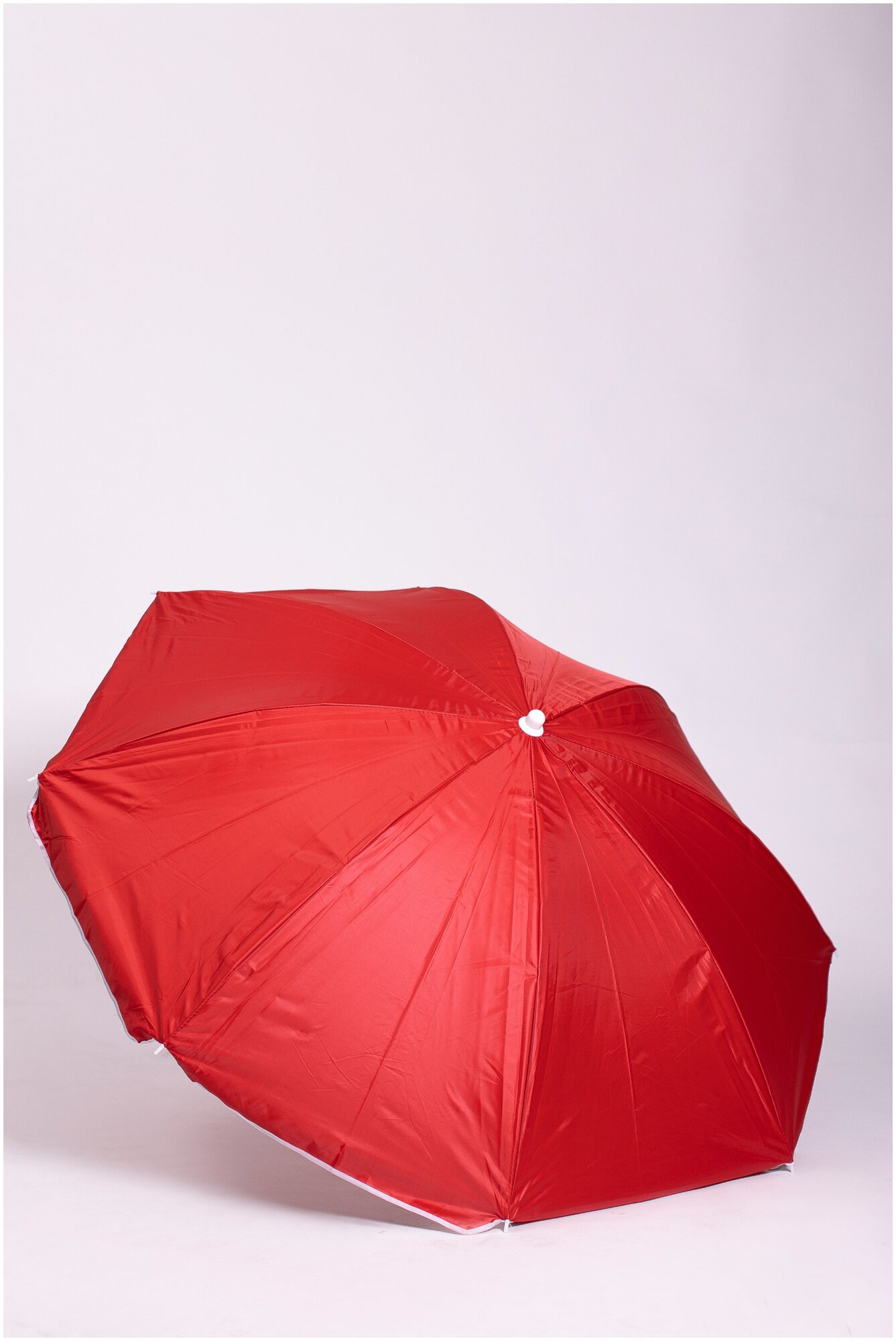 Зонт пляжный, солнцезащитный 1.55 м 8 спиц, . Материал купола плащевка. - фотография № 3