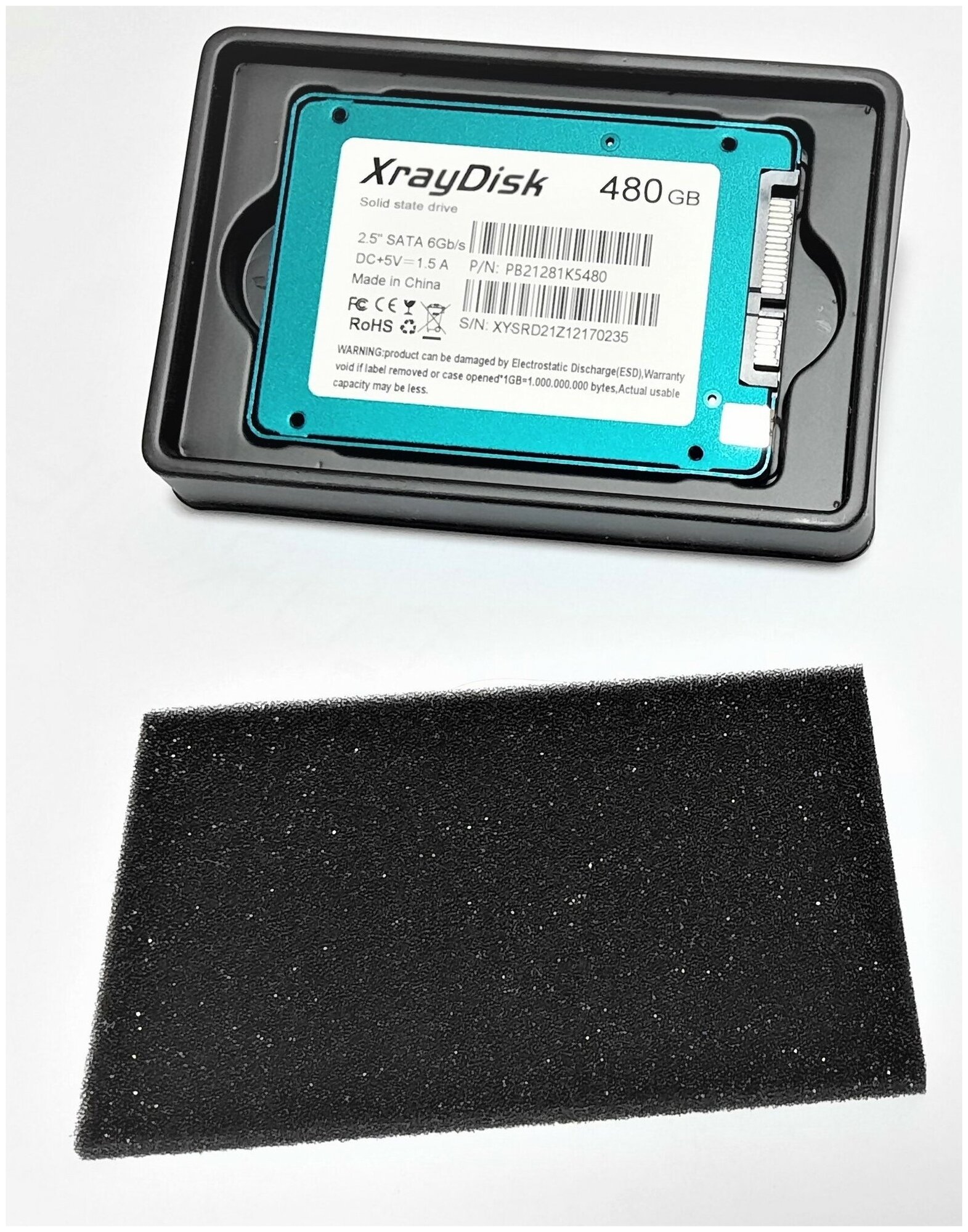 Твердотельный накопитель XrayDisk 480 ГБ SATA XrDK5480