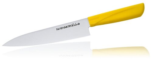 Набор ножей Шеф-нож Kanetsugu Hatamoto, лезвие: 18 см, желтый