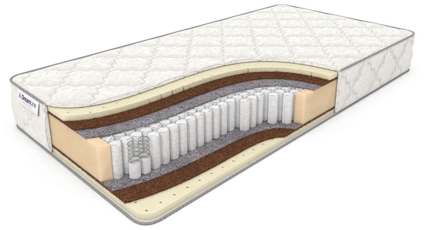 Матрас Dreamline SleepDream Medium S1000, Размер 75х190 см