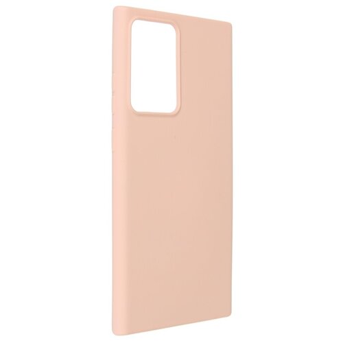 фото Чехол pero для samsung note 20 ultra liquid silicone light pink pcls-0041-pk