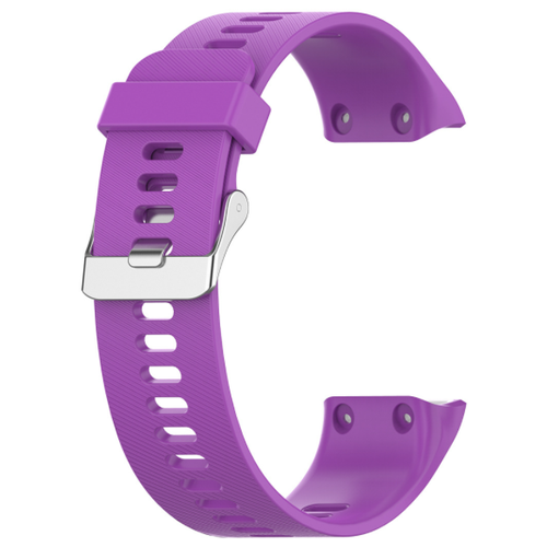 фото Сменный силиконовый ремешок-браслет mypads для умных смарт-часов garmin forerunner 30 / 35 (фиолетовый)